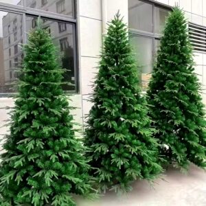 Pre-Lit Artificial Feel Real High-grade PE Christmas Tree 6FT/7FT/8FT Source Factory Customization - Image 4
