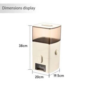 6L Large Capacity Kitchen Container Bucket Moisture-Proof Insect-Proof Rice Box Airtight Rice Bin Flour Storage Container - Image 7