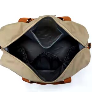 Foldable Waterproof Nylon Duffel Luggage Duffle Yoga Sports Weekend Shoulder Gym Travel Tote Bag Women - Image 7