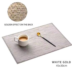 Hot Selling Table Mats Eco-friendly Washable Heat Insulation Placemats Reusable Luxury Hotel Dining Table Mats - Image 4