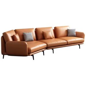 Hot sale living room sofa home furniture Modern fabric corner sofa - Image 7
