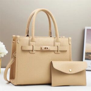 luxury leather fashion quilted leather shoulder bags set luxury women's large capacity purses and handbags 2024 - Image 6
