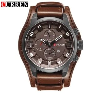 Casual Top Brand Luxury Mens Watches Date Sport Clock Leather Strap Quartz Business Men Watch For Men - Image 5