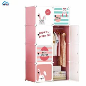 Wardrobe Craft PP Wardrobe Plastic Cube Storage Wardrobe for sale - Image 6