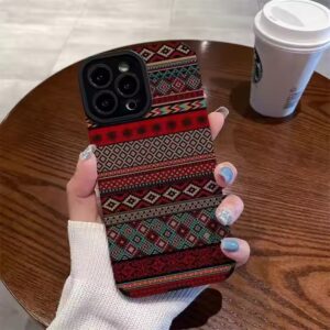 Newest National Pattern Printing TPU Artificial Leather Mobile Phone Cover Case For Iphone 7 8 X Xr Xs 11 12 13 14 15 16 Pro Max - Image 3