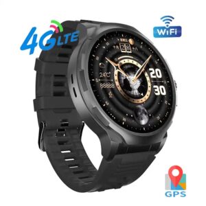 Android 4G Smart Watch H19 Sim Card HD Video Call With 1.95inch Amoled Screen Retractable Rotating Camera WIFI Smartwatch - Image 5