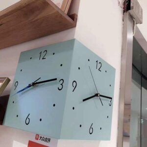 New Nordic Bed Wall Lamp Sensor Wall Lights Charging Clock Modern Wall Light Metal Living Room Plastic LED PVC Square - Image 5