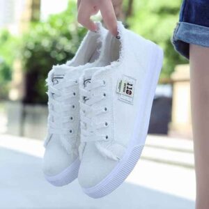 hongyan Spring And Autumn Hot Sale Women's Casual Sports Shoes High Quality Casual Shoes Student Little White Shoes - Image 7