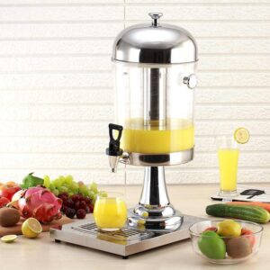 Stainless Steel Drink Dispenser Whit Tap Cold Fruit Juice Beer Beverage Dispensers For Party - Image 3