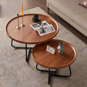 Nordic Luxury Simple Modern Design Multi-Functional Coffee Table for Small Apartment Wooden Furniture for Tea & Living Room Use - Image 7