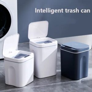 Sensor Automatic Dustbin Nordic Sensor Garbage Can Waste Bins smart trash bin with bag dust bin - Image 3
