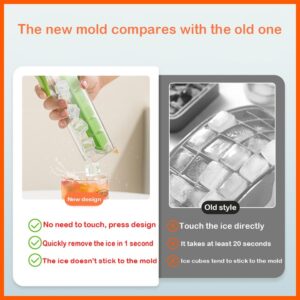 Food Grade PP Plastic Ice Cube Tray New Styles Ice Cream Maker For Summer - Image 5
