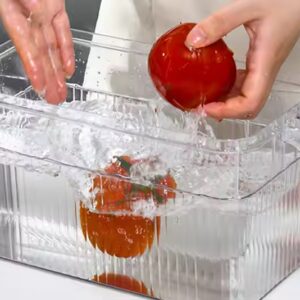Refrigerator storage box Food grade kitchen food and vegetable fresh-keeping box Freezer storage box - Image 5
