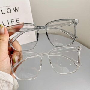 Square Photogrey optical frame Anti Blue Light Eyeglass Color Changing Transparent Spectacle Frame Photochromic Computer Glasses - Image 7
