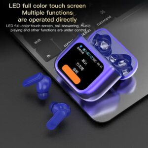 ANC+ENC super bass earphones neck band wireless earphones earphones headphones gaming in-ear headphones with touch screen SE60 - Image 6