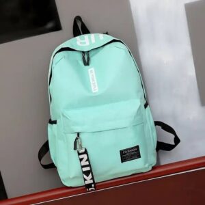 Lightweight Korean Style Unisex Backpack Simple Fashionable Casual College Middle School Design Polyester Letter - Image 7