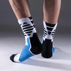 Wholesale anti slip sock non slip soccer sport football baseball sport grips 2022 top sale custom dress socks for menwomen - Image 3