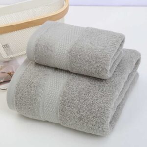 High Quality Promotional Cheap Dobby Terry Shower Towels 100% Cotton Bath Towels set for Home and Hotel - Image 7