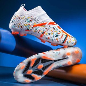 Soccer Shoes Zapatillas De Ftbol Us Ize 13 12 14 High Fg American Sport Soccer Football Boots Shoes - Image 6