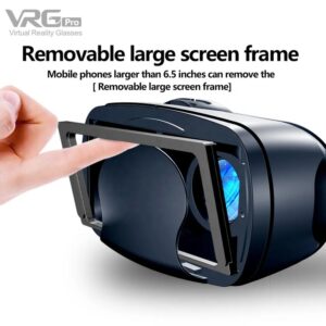 5-7 inch VR 3D Virtual Reality Headset VR Glasses Googles for Movies and Games Compatible with iPhone & Android Phone - Image 4