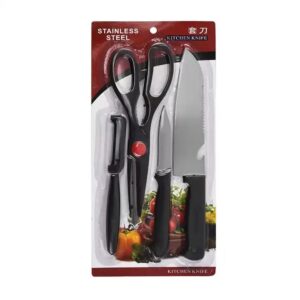 wholesale Kitchen knife set 8-piece business knife set stainless steel double-sided suction Knife Sets - Image 4