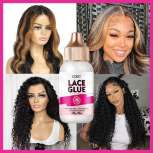 Oalen 38ml Private Label Watermelon Lace Wig Adhesive Glue Sweatproof Waterproof Lace Wig Glue Adhesive - Image 7
