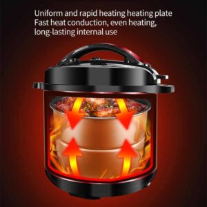 4L 5L 6L 8L Electric Pressure Cookers Aluminum Non Stick Coating Home Use Multicooker Smart Cookers Pressure - Image 4