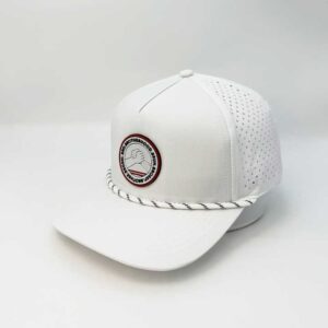 Wholesale Waterproof Quick Dry Performance Gorras Personalized 5 Panel Laser Cut Hole Golf Hats Baseball Caps - Image 4