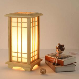 modern floor stand lamp wood light or bedside bedroom study designer floor lamp - Image 5