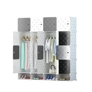 plastic cube organizers wardrobes with sliding doors - Image 3