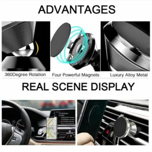 Universal Magnet Bracket Stand Mobile Phone Holder For iPhone 16 15 Pro Max Car Auto Air Vent Magnetic Car Phone Mount - Image 5