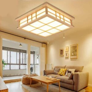 modern floor stand lamp wood light or bedside bedroom study designer floor lamp - Image 3