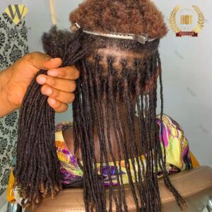 0.2/0.4/0.6/0.8/1.0/1.2/1.5cm 100% Human Hair Dreadlock Extensions Afro Kinky Human Hair Loc Extensions Dreadlocks Human Hair - Image 5