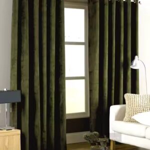 Blackout Top Grommet Window Curtain for Living Room Wholesale Ready Made House Velvet Curtains for Bedroom Home - Image 5