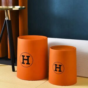 8L/12L Plastic Garbage Can Double Buckets for Home Storage Easy-to-Use round Trash Can for Kitchen Office Hotel Bedroom Family - Image 5