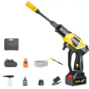 Washing Tool 800w Rechargeable Mini Automatic Car Wash Cordless Washer Gun Portable Electric High Pressure Machine Car Washer - Image 4