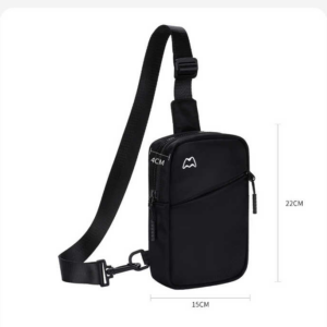 HUALIAN Mini Sling Bag for Men and Women, Small Crossbody Bag Trendy, Casual Waterproof Phone Chest Bag for Travel - Image 3