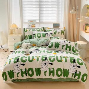 4 Pcs Bedding Set Twin Full Queen King Size 200 count Print Microfiber Bed Sheet - Image 6
