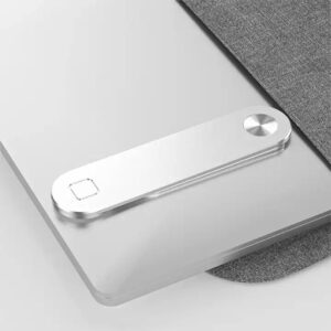 Magnetic Mini invisible Adjustable Aluminum Mobile Phone Holder for Laptop Side Extended - Image 5
