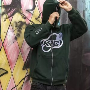 Pullover Heavyweight Sweatshirts Streetwear HipHop Hoodie Men factory Custom logo French Terry 3d puff printing zip up Hoodies - Image 3
