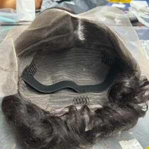 Ombre Short Bob Pixie Cut Wig Straight Human Hair Wigs 13x4 Transparent Lace Highlight Straight Pixie Cut Wig - Image 5
