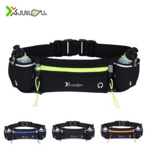 HUALIAN Custom Runners waterproof hiking Running Hydration Belt Pack running belt with Water Bottle Holder - Image 3