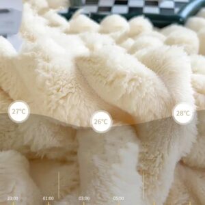 solid color super king queen size flannel fleece like super thick sherpa blanket coral velvet thick winter warm blanket - Image 7