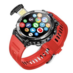 new arrival mobile 4G 5G smart watch H10 WiFi GPS dual camera video call NFC 4+64GB 900MAH battery Android men sport smart watch - Image 4