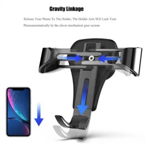 New Car Phone Holder Gravity Car Air Vent Holder Magnetic Cell Stand Universal Mobile Phone Car Holder Support For Phone - Image 5