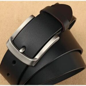 Men's Genuine Leather Belts for Men Casual Work Dress Jeans Mens leather belts - Image 6