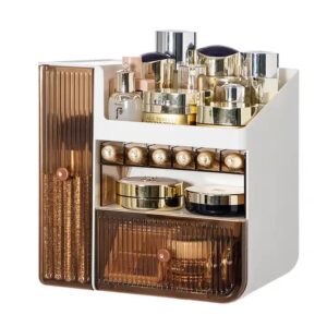 Modern Rectangular Makeup Organizer New Arrival Eco-Friendly PP Plastic Cosmetic Storage Box for Dressing Table - Image 2