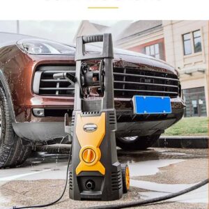 Sonlin 1800W Induction Motor 140Bar Yellow Portable High Pressure Car Washer 220-240V/50HZ 6.3L/min Car Wash Machine Automatic - Image 4