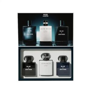 High Quality Blue Men's Perfume Gift Box Long-lasting Light Fragrance Student Perfume Set - Image 6
