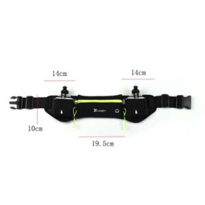 HUALIAN Custom Runners waterproof hiking Running Hydration Belt Pack running belt with Water Bottle Holder - Image 5